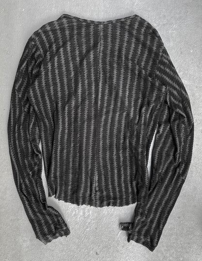 ZAM BARRETT Double-layered Knit Anatomical Long-sleeve