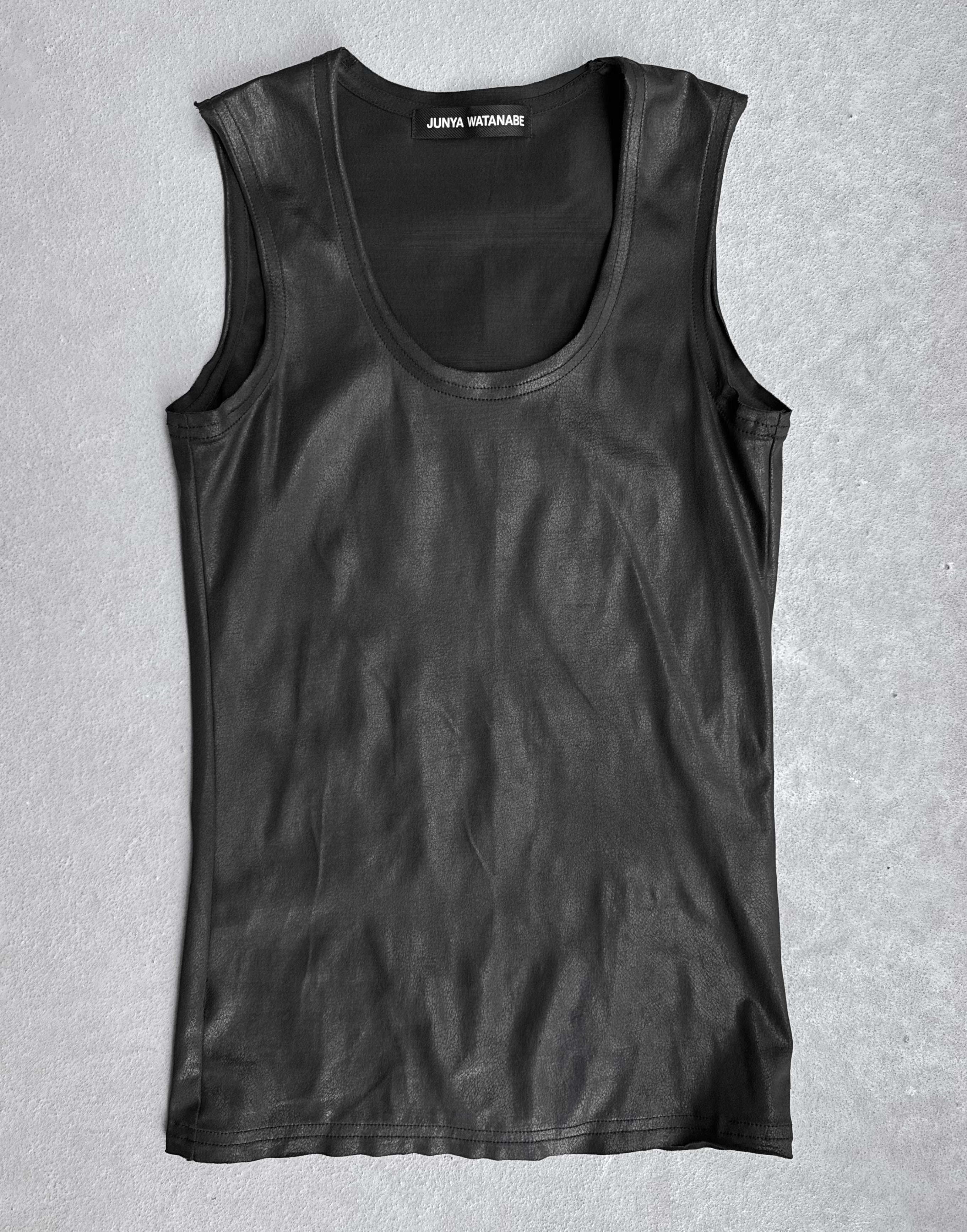 トップス JUNYA WATANABE Boarder tank top Black diamond-pattern tank top Junya watanabe -women - JUNYA