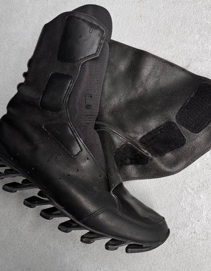 Rick Owens x adidas SS15 “FAUN”Leather Spring-blade Boots