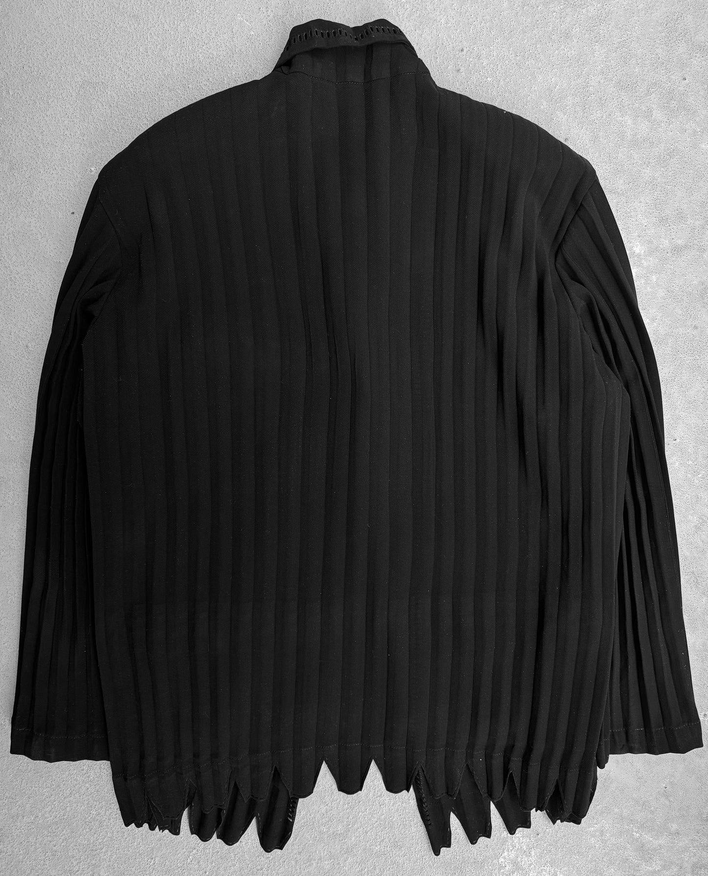 Issey Miyake Vintage 90s Pleated Cut-out Blazer