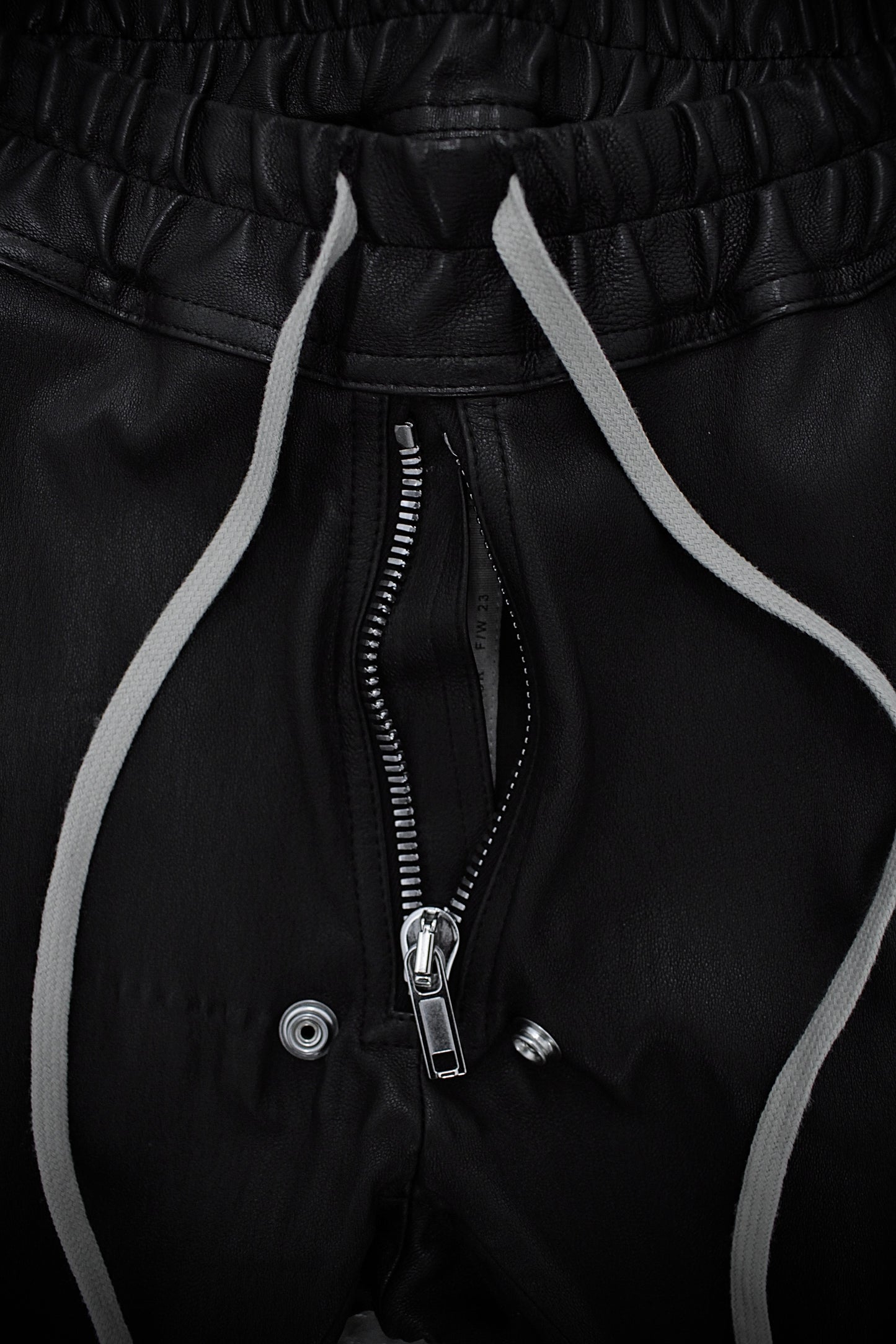 Rick Owens AW23 "LUXOR" Gary Lamb Leather Skinny Pants