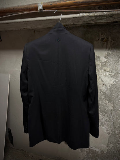 A.F.Vandevorst Early 00s Classic Notched Lapel Single Button Blazer detail | DRIEW GARMENTS