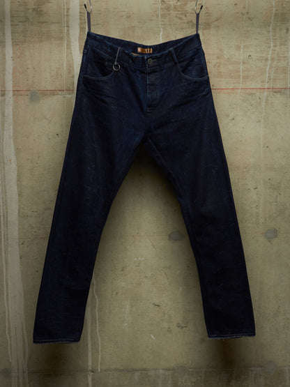 Layer-0 SS22 Indigo Overlock 5 Pocket Selvedge Denim