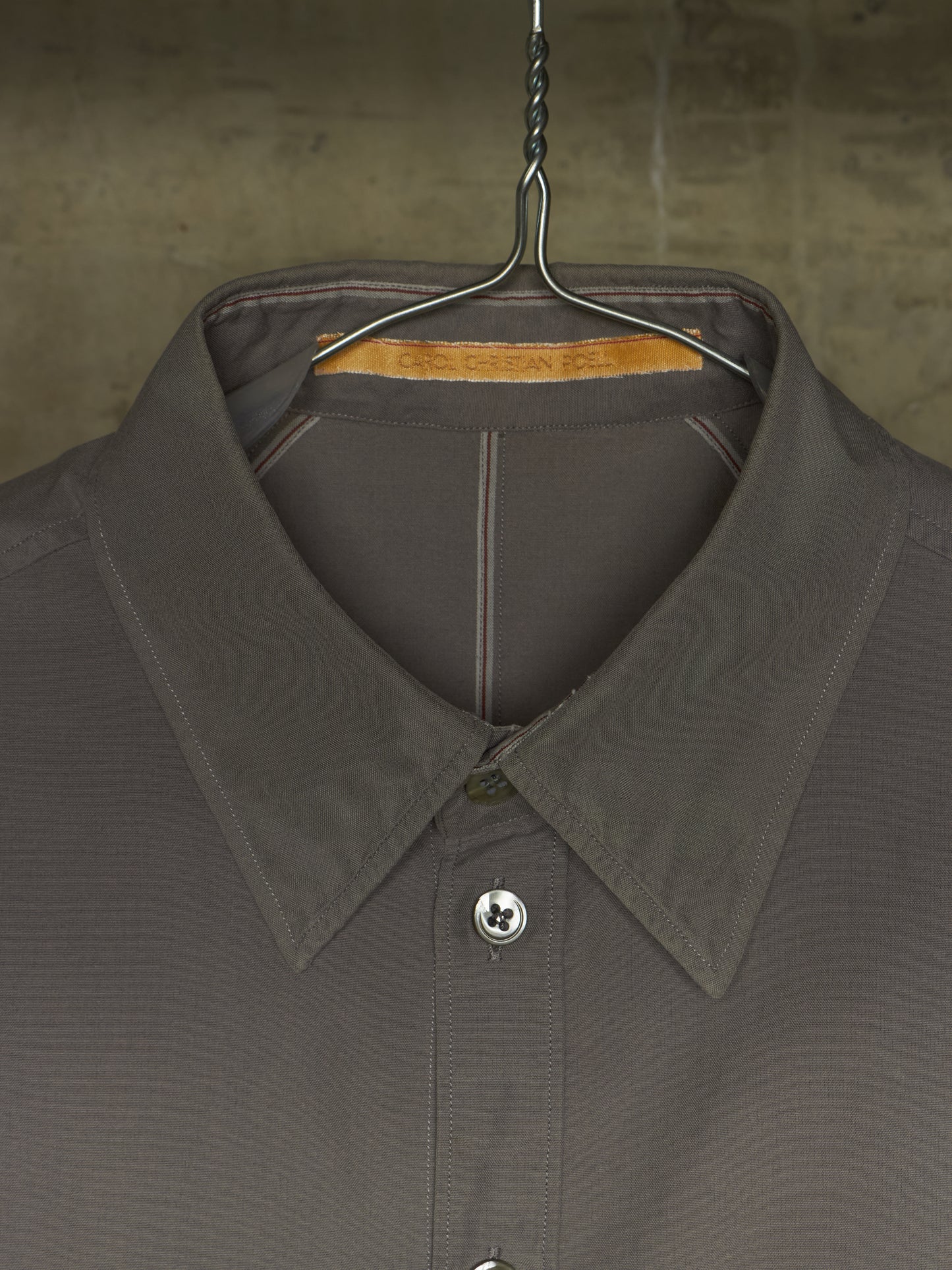 Carol Christian Poell 2012 'CM/2582SE OF-EDGE/6' SELF-EDGE Short Sleeve Shirt