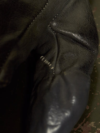 Carol Christian Poell 'AM/2459 ROOMS-PTC/19' Object-dyed Rubber Drip Leather Gloves