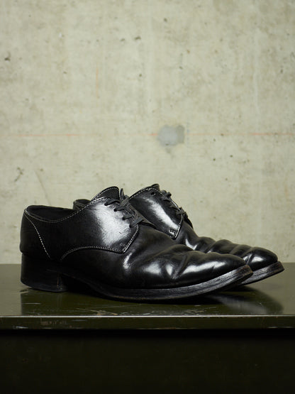 Carol Christian Poell 00s 'AM/2600L CORS-PTC/010' Object-dyed Bipolar Horse Leather Derbies