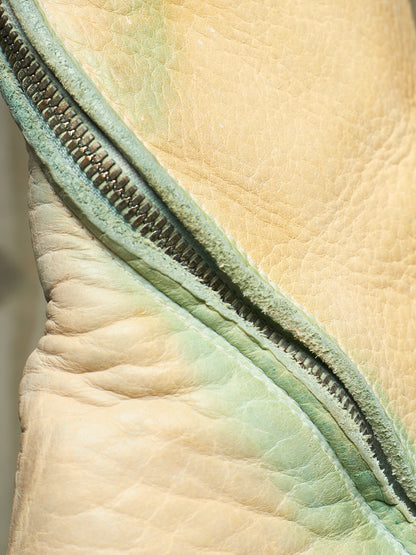 Carol Christian Poell ‘AM/2061L BIUS-PTC/1’ Object-dyed Bison Leather Tornado Zip Boots