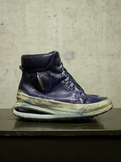 Carol Christian Poell ‘AM/2685P ROOMS-PTC/16’ Object-dyed Kangaroo Leather Titanium Prosthetic U-sole Drip Sneakers