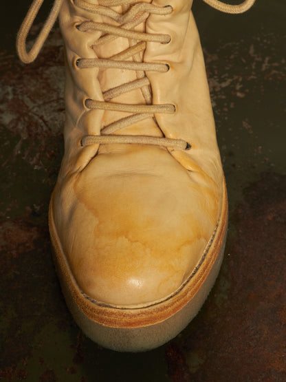 Carol Christian Poell 'AM/2609-IN CORS-PTC/03' Portable Paper Dart Officer Combat Boots