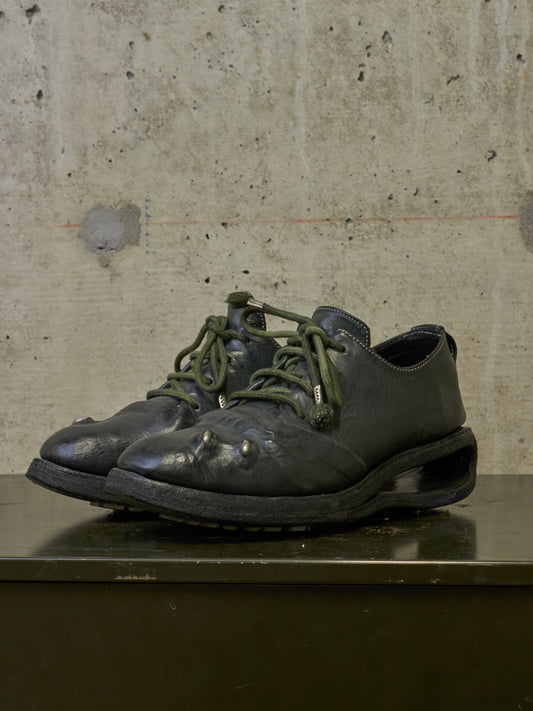 Carol Christian Poell 'AM/2692-IN ROOMS-PTC/19' Kangaroo Leather U-Sole Prosthetic Officer Derbies