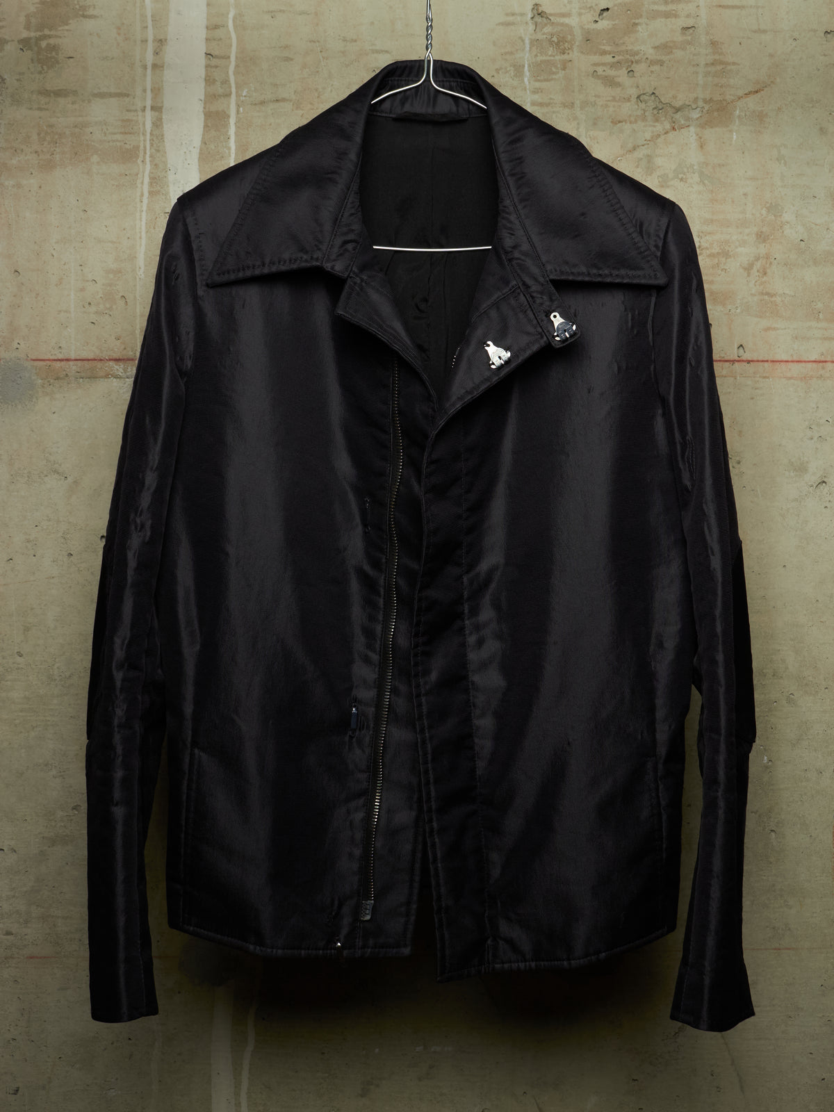 Carol Christian Poell AW96-97 Bubble Effect Zip-Up Work Jacket