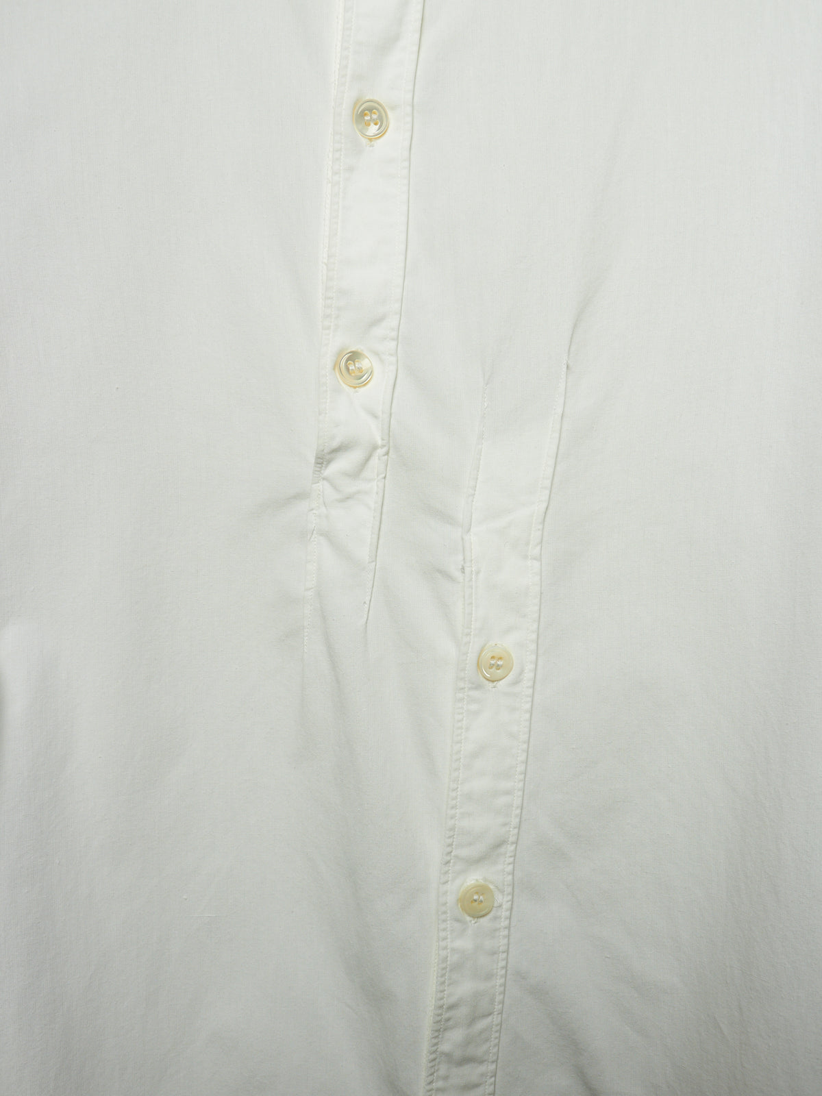 Carol Christian Poell 'CM/2612 RAUCH/1' White Dead-End Button-Up Shirt