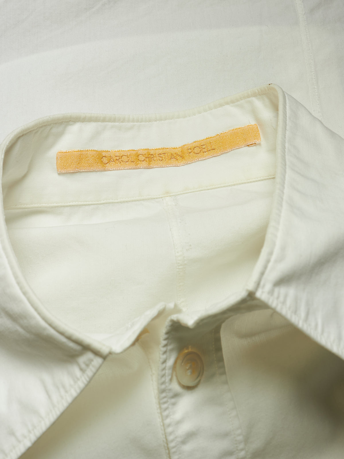 Carol Christian Poell 'CM/2612 RAUCH/1' White Dead-End Button-Up Shirt