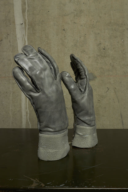Carol Christian Poell Early 2000s ‘AM/2593 CORS-PTC/19’ Object-dyed Horse Leather Syndactyly Hands Gloves