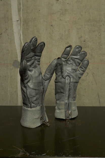 Carol Christian Poell Early 2000s ‘AM/2593 CORS-PTC/19’ Object-dyed Horse Leather Syndactyly Hands Gloves