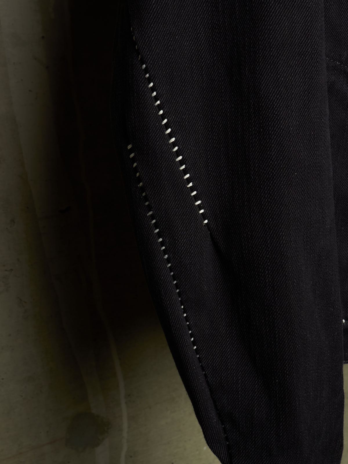 Carol Christian Poell FE-MALE 'JF/0928-IN KITBW/101' Overlock Dead-End Denim Trucker Jacket