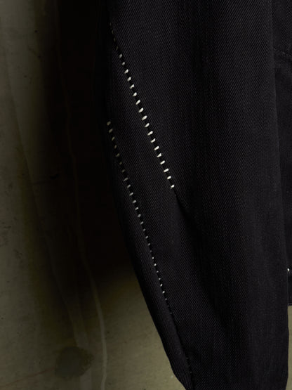 Carol Christian Poell FE-MALE 'JF/0928-IN KITBW/101' Overlock Dead-End Denim Trucker Jacket