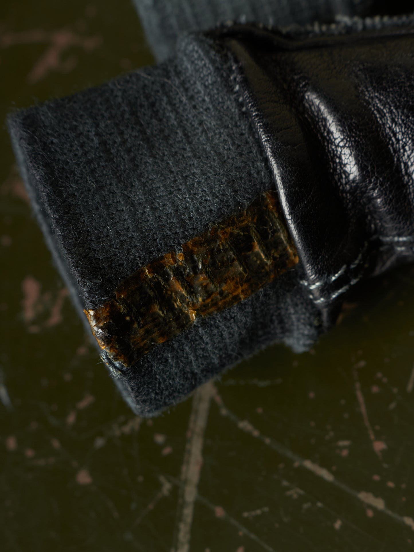 Carol Christian Poell 'AM/2596 ROOMS-PTC/010' Object-dyed Kangaroo Leather Prosthetic Fingers