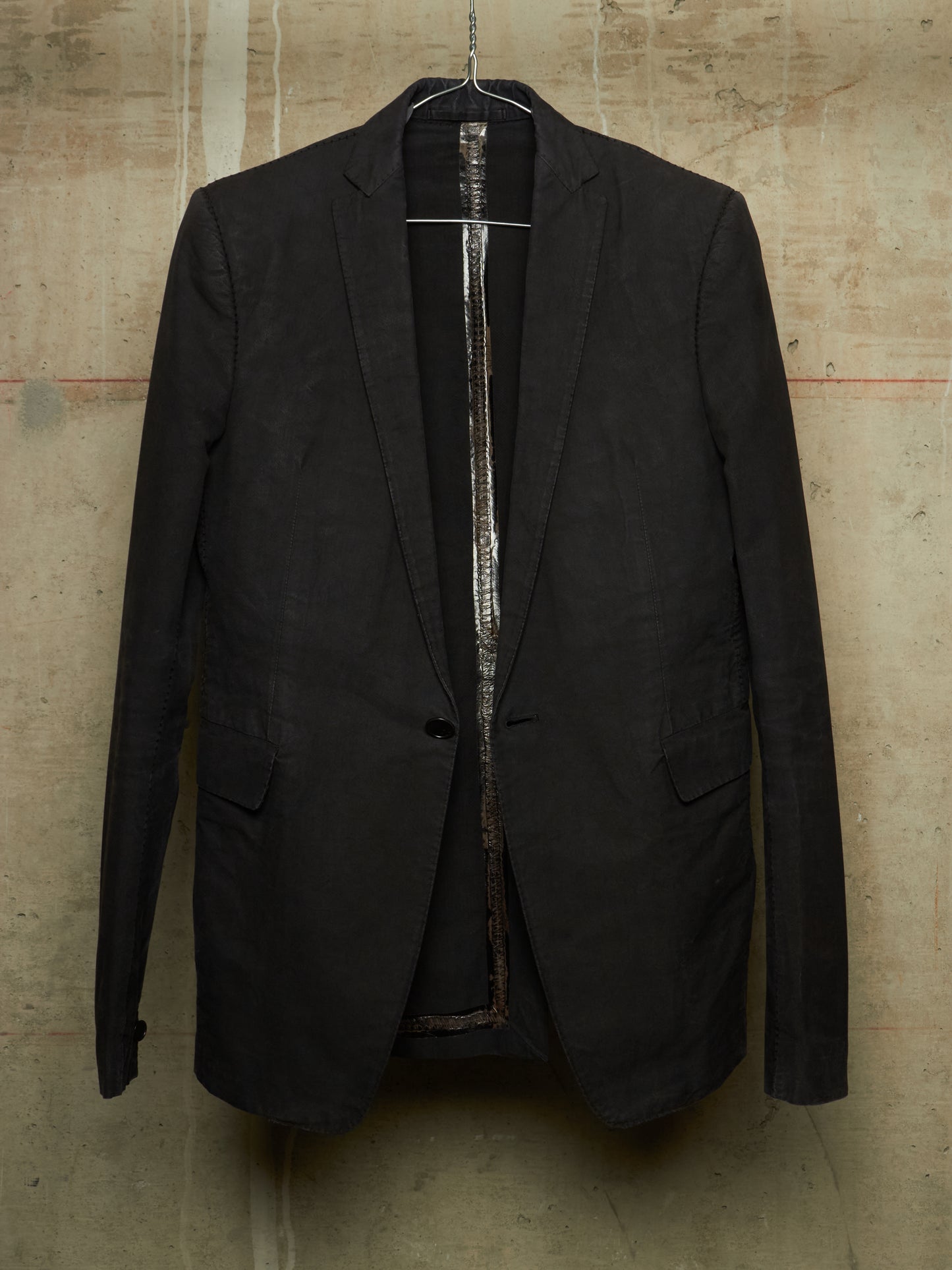 Carol Christian Poell 'GM/2619OD-IN BETWEEN/10' Taped Seam Overlock Blazer