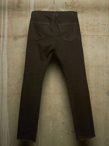 Carol Christian Poell 'JM/2625 KIT-RTC/11' Grey Overlock Dead-End Denim