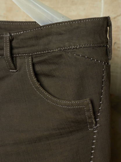 Carol Christian Poell 'JM/2625 KIT-RTC/11' Grey Overlock Dead-End Denim