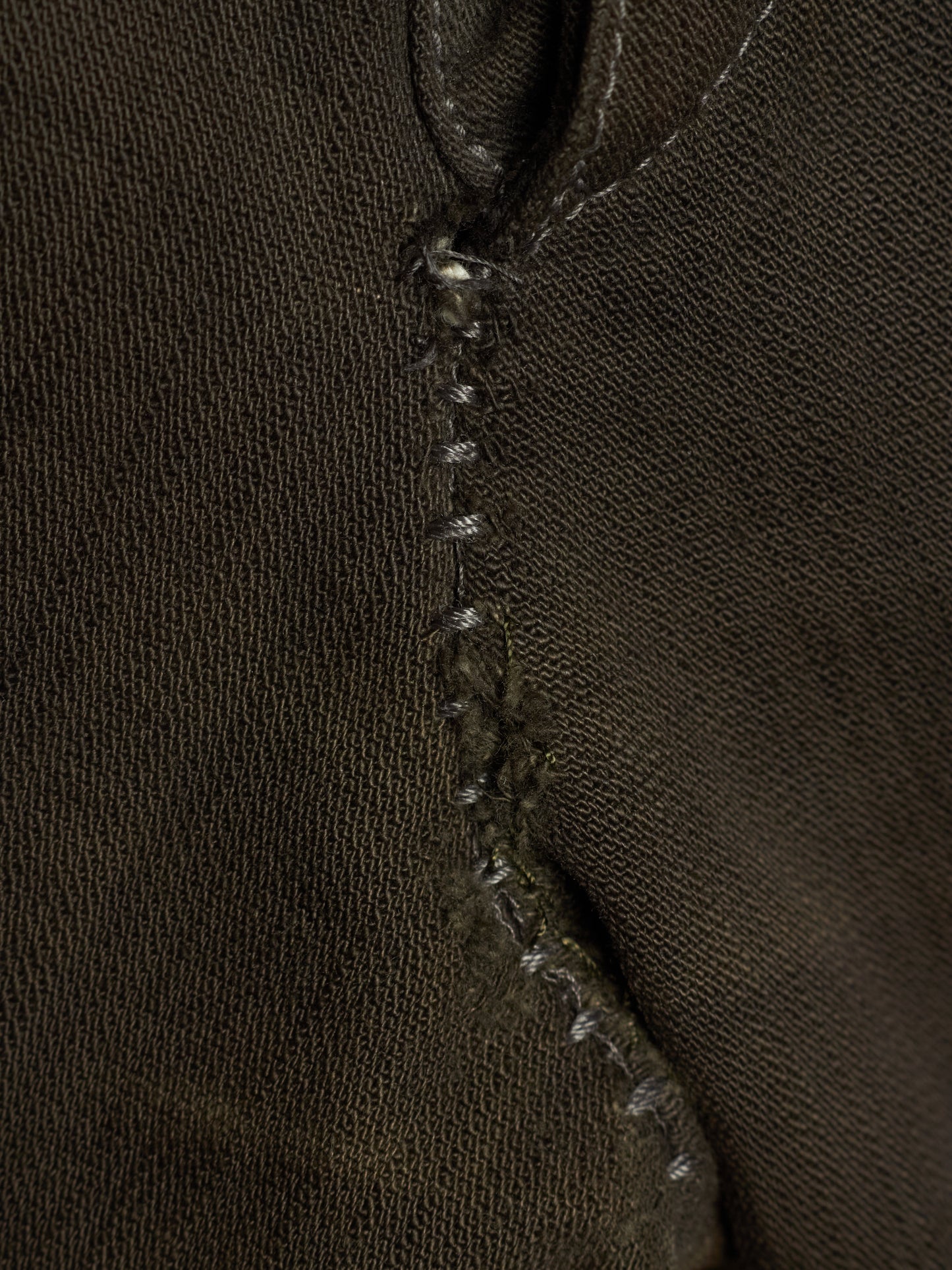 Carol Christian Poell 'JM/2625 KIT-RTC/11' Grey Overlock Dead-End Denim
