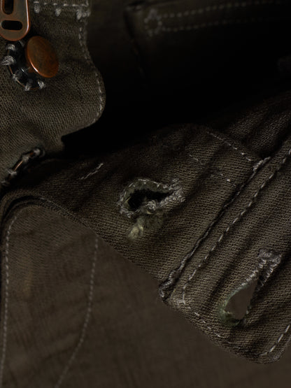 Carol Christian Poell 'JM/2625 KIT-RTC/11' Grey Overlock Dead-End Denim
