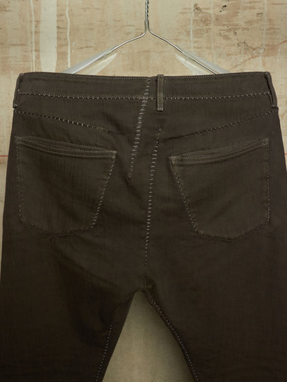 Carol Christian Poell 'JM/2625 KIT-RTC/11' Grey Overlock Dead-End Denim