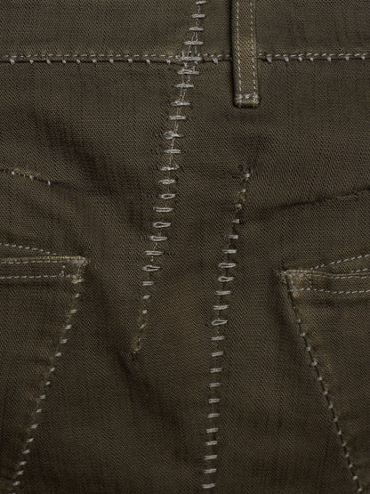 Carol Christian Poell 'JM/2625 KIT-RTC/11' Grey Overlock Dead-End Denim