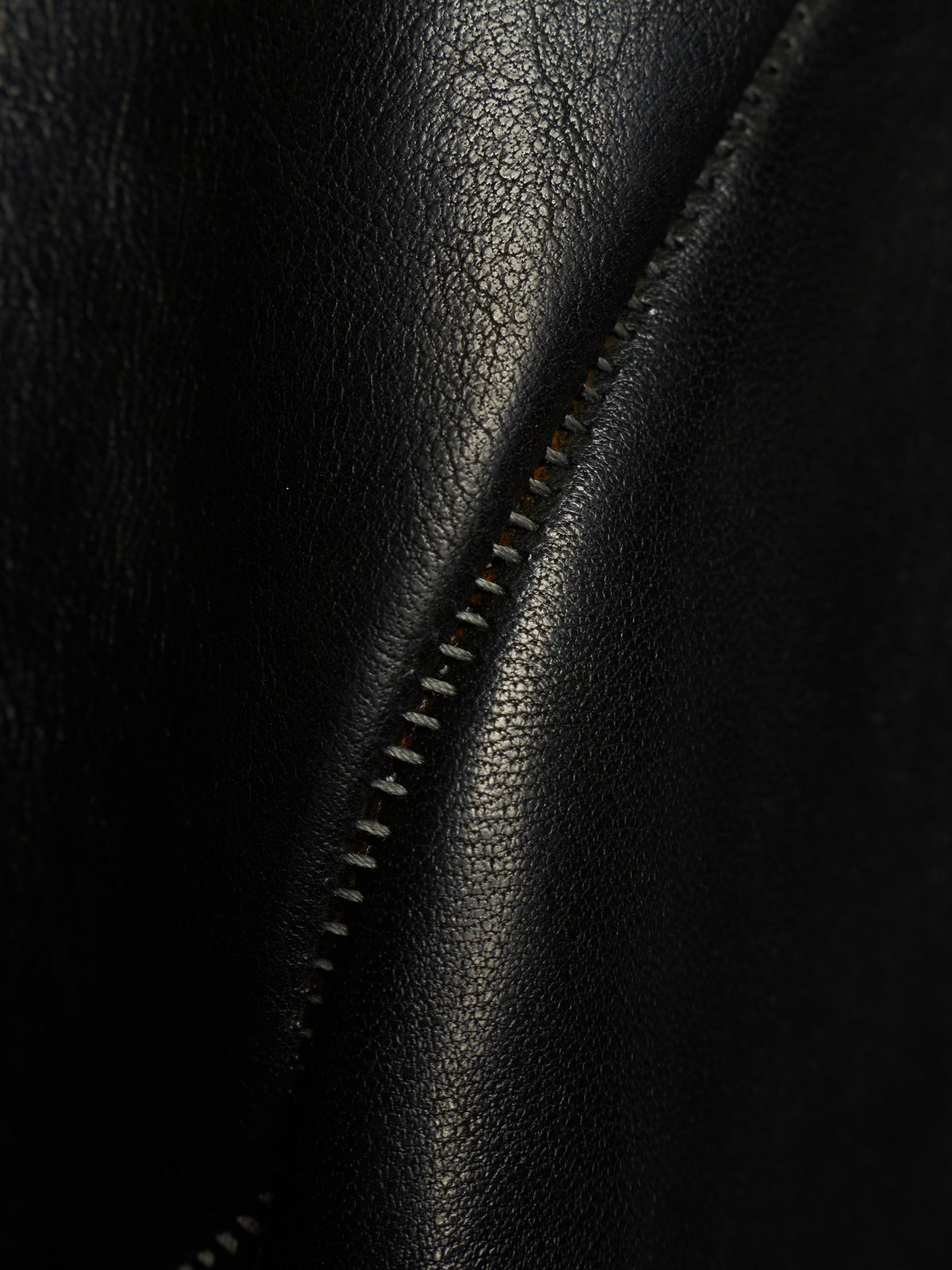 Carol Christian Poell ‘LM/2498 CORS-PTC/010’ Object-dyed Lined Scarstitch Horse Leather Jacket (Size 48)