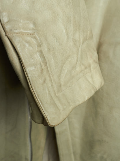 Carol Christian Poell 'LM/2599 BIAS-PTC/33' High Neck Bison Leather Jacket