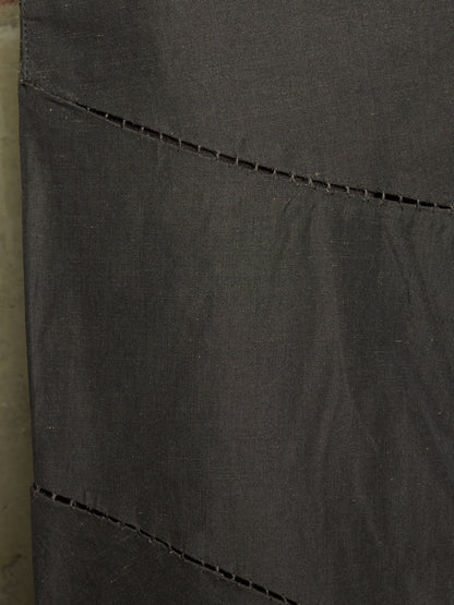 Carol Christian Poell 'PM/2504 SPLINTER/9' Grey Chain Seam Classic Spiral Pants