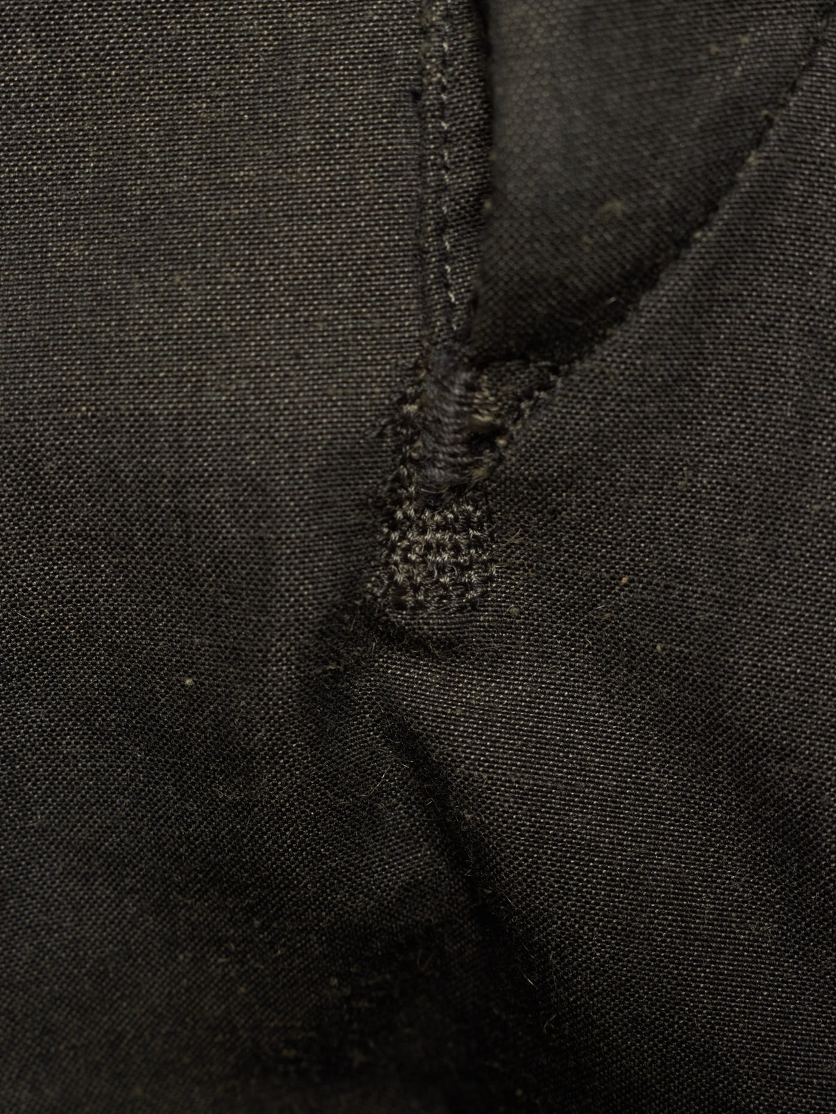 Carol Christian Poell 'PM/2504 SPLINTER/9' Grey Chain Seam Classic Spiral Pants