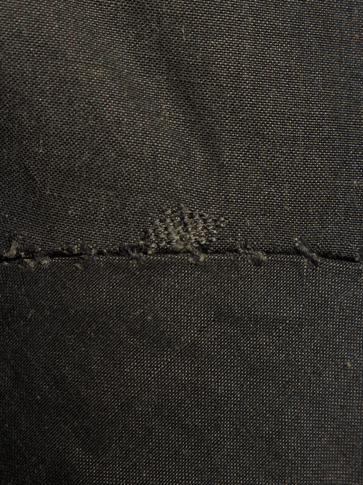 Carol Christian Poell 'PM/2504 SPLINTER/9' Grey Chain Seam Classic Spiral Pants