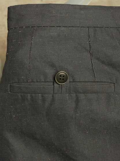 Carol Christian Poell 'PM/2504 SPLINTER/9' Grey Chain Seam Classic Spiral Pants