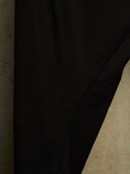 Carol Christian Poell 'PM/2671OD CORD-PTC/10' Object-dyed Visible Meltlock Front Zip Trousers