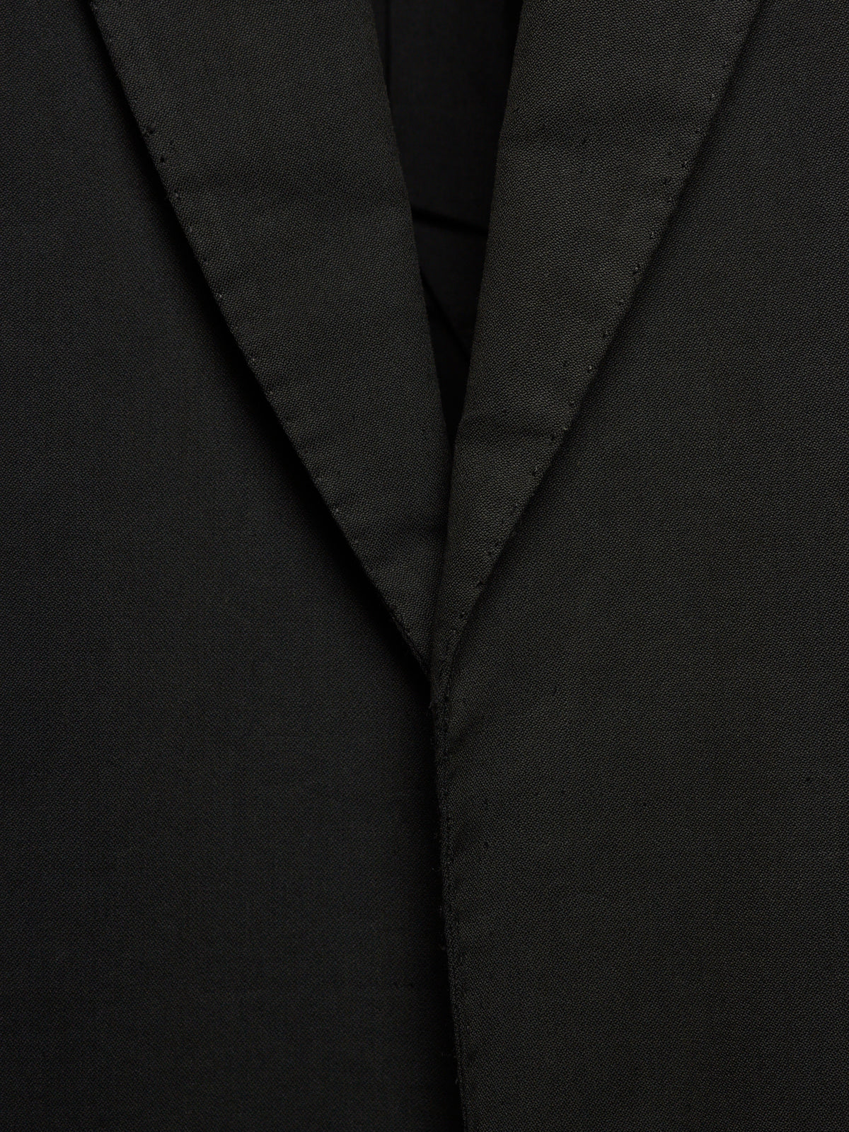 Carol Christian Poell SS00 Charcoal Grey Open-front Long Blazer
