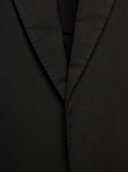 Carol Christian Poell SS00 Charcoal Grey Open-front Long Blazer