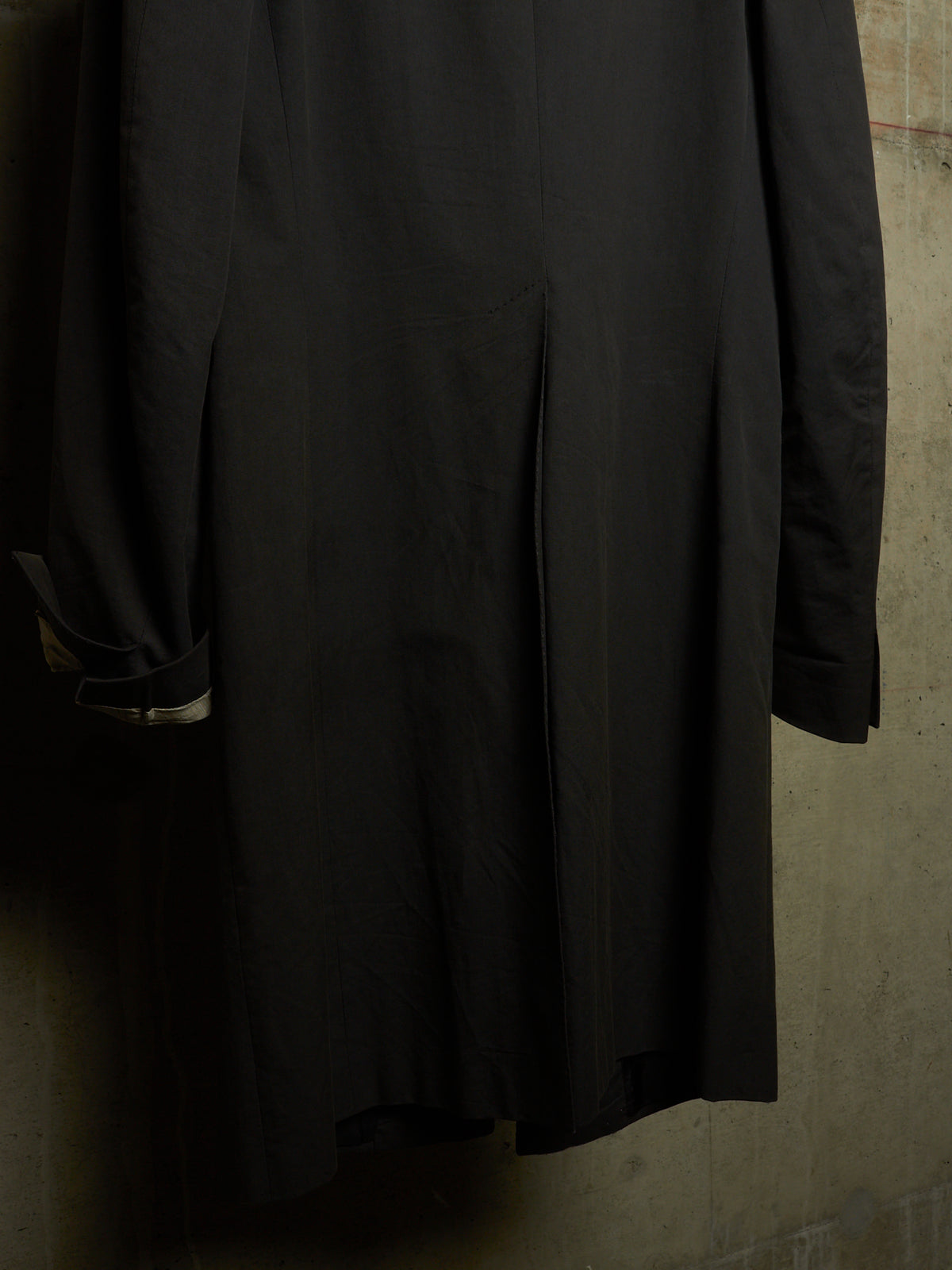 Carol Christian Poell SS00 Charcoal Grey Open-front Long Blazer