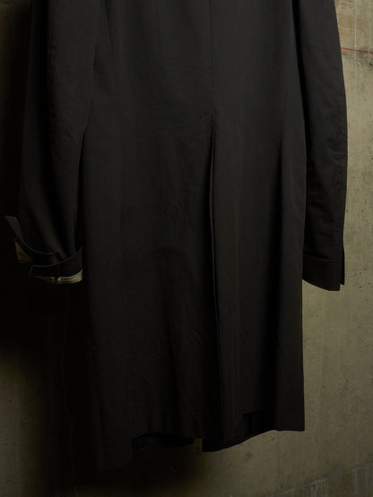 Carol Christian Poell SS00 Charcoal Grey Open-front Long Blazer