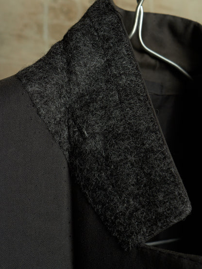 Carol Christian Poell SS00 Charcoal Grey Open-front Long Blazer
