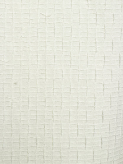 Carol Christian Poell SS01 "A Masculine Femininity" White Reversible Waffle Thread Shirt