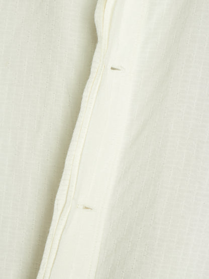 Carol Christian Poell SS01 "A Masculine Femininity" White Reversible Waffle Thread Shirt