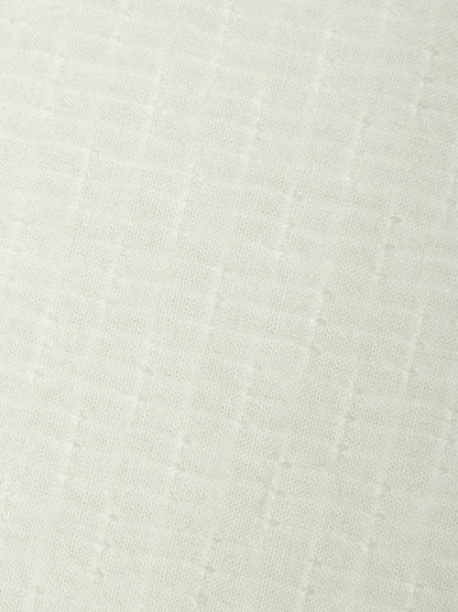 Carol Christian Poell SS01 "A Masculine Femininity" White Reversible Waffle Thread Shirt