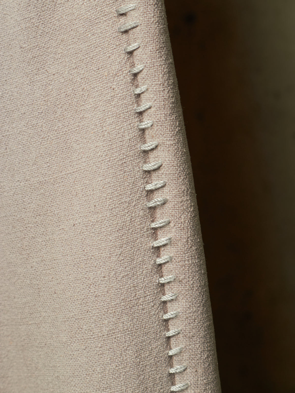 Carol Christian Poell SS05 "Dispossessed" MALE 'PM/1992 HUNDRET/3' Light Grey Overlock Silk Trousers