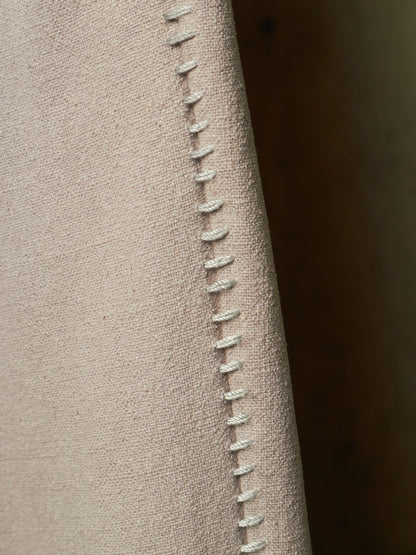 Carol Christian Poell SS05 "Dispossessed" MALE 'PM/1992 HUNDRET/3' Light Grey Overlock Silk Trousers