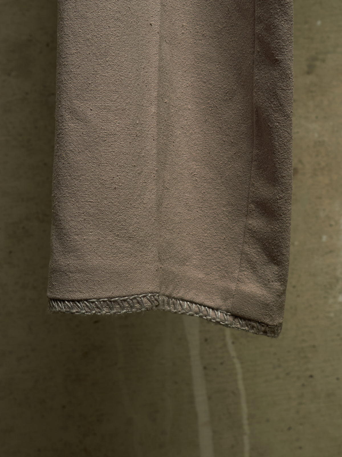 Carol Christian Poell SS05 "Dispossessed" MALE 'PM/1992 HUNDRET/3' Light Grey Overlock Silk Trousers