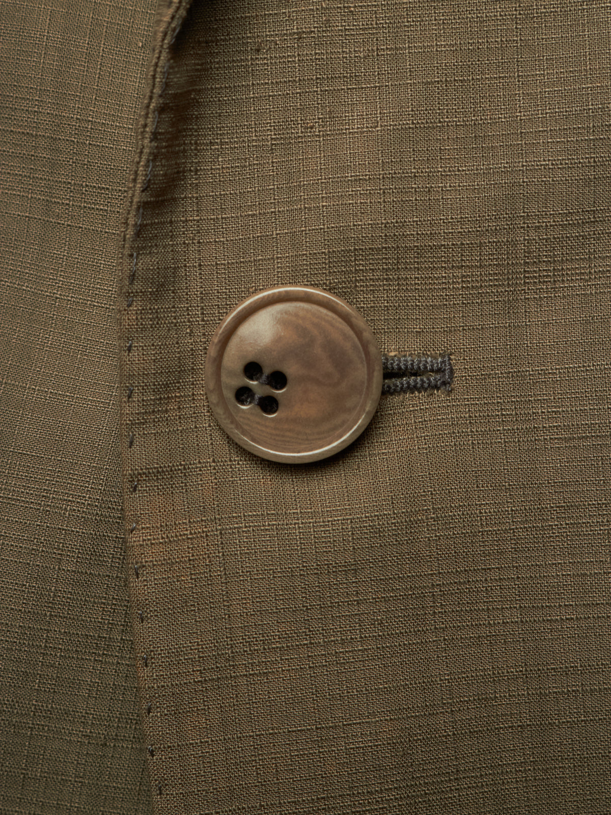 Carol Christian Poell SS06 'GM/2098 ORDER/7' Khaki Single Button Classic Blazer