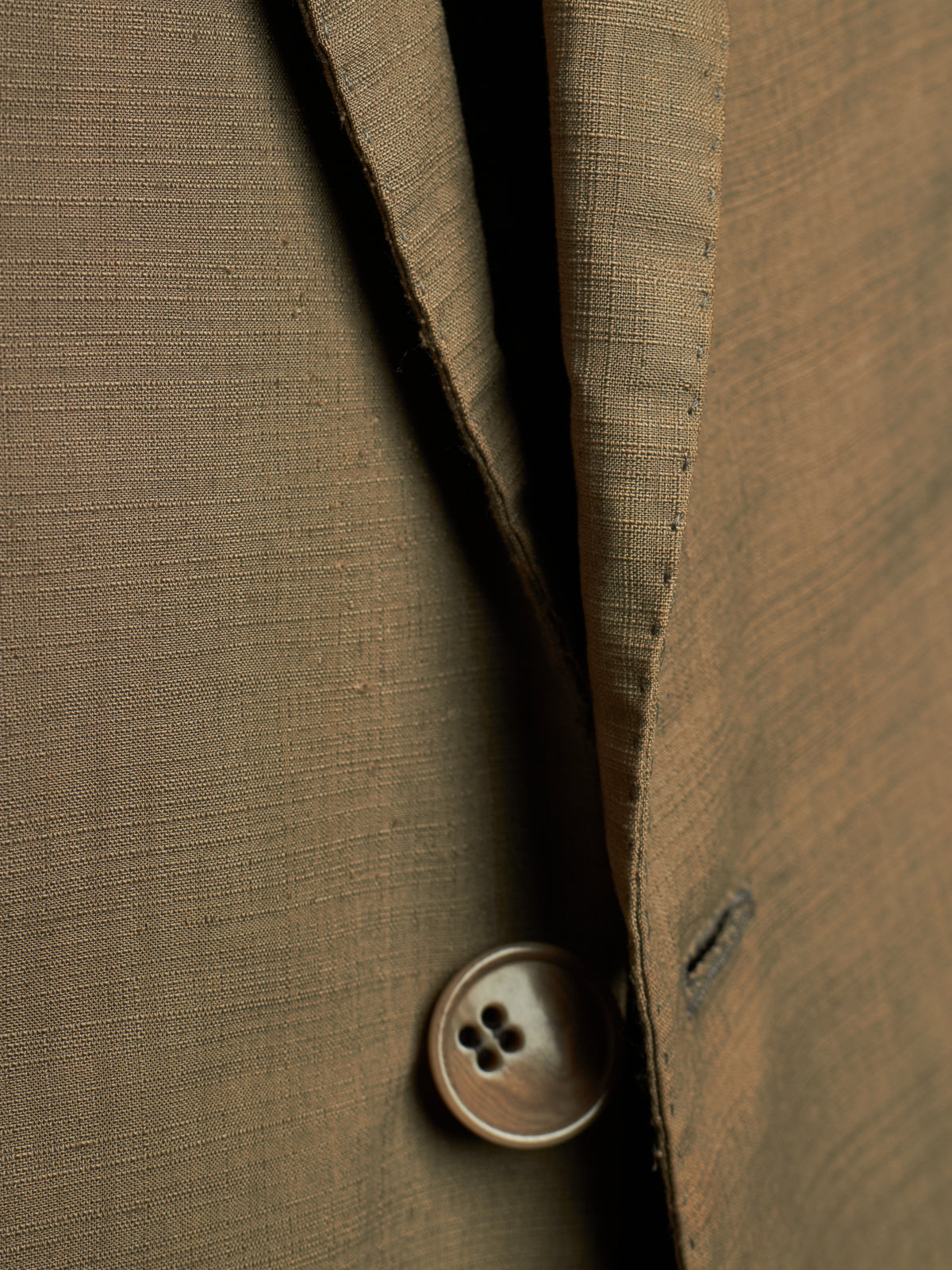 Carol Christian Poell SS06 'GM/2098 ORDER/7' Khaki Single Button Classic Blazer