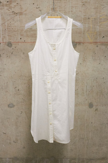 Carol Christian Poell 2010 FE-MALE 'CF/0911 FLAMMEN/1' Dead-end Striped Long Tank Top